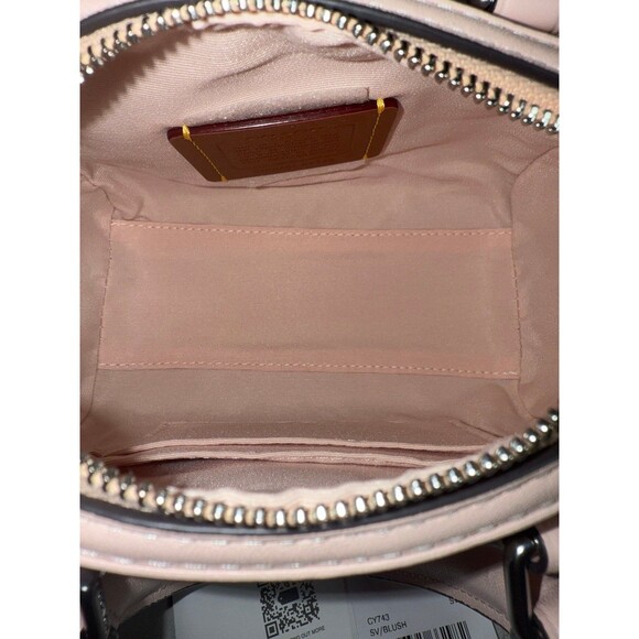 NWT Coach Pink Rowan Satchel - Picture 4 of 7